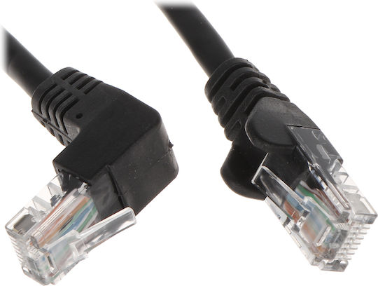 Rbline U/UTP Cat.5e Ethernet Network Cable 0.5m Black RJ45 0.5-Piece B