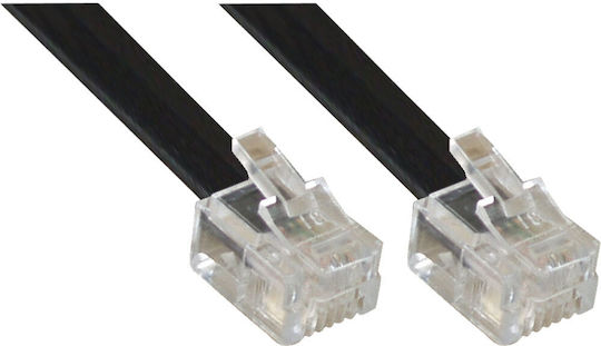 InLine Cablu De Rețea Ethernet U/UTP 0.5m Negru