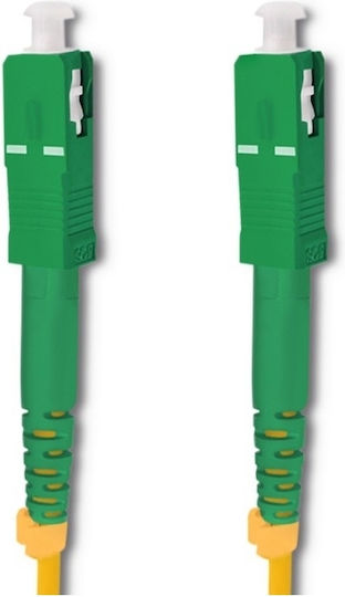 Qoltec Optisches Faser Kabel 7m Gelb