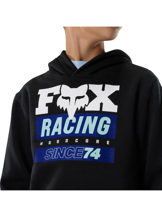 Fleece Kids Sweatshirt With Black Hood