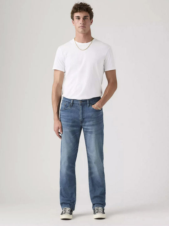 514 Men's Jeans Pants Regular Straight Fit Blue
