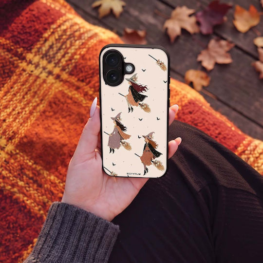 Sonique Cozy Season Series Samsung Galaxy Z Fold 6 Witches In Flight Mobile Phone Case