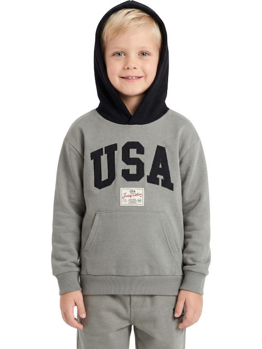 Kids Sweatpants Set With Top Dusty