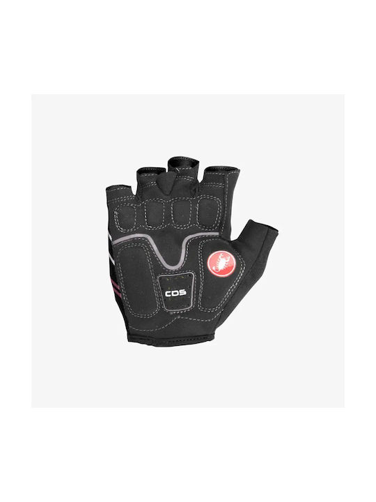 Castelli Halber Finger Männlich Fahrradhandschuhe Lila