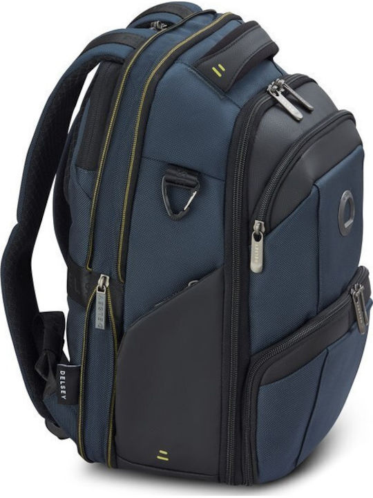 Delsey Раница за лаптоп 13" с USB порт в кафяв цвят 210260202