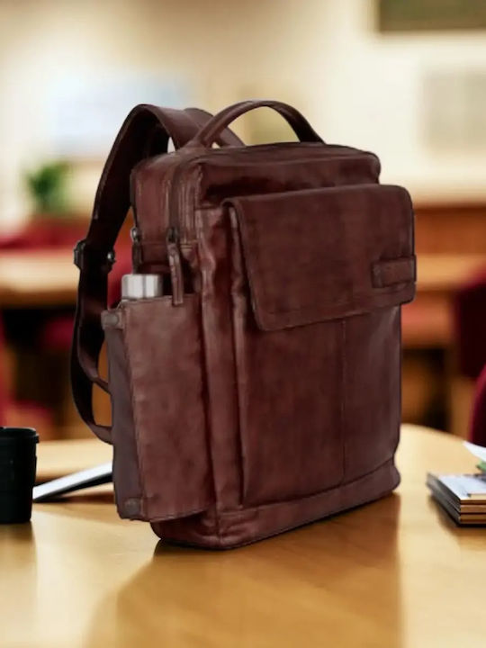 Spikes & Sparrow Laptoptasche für Laptop in Braun Farbe