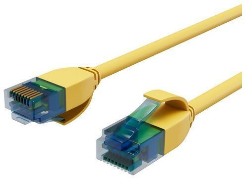 Shiverpeaks U/UTP Cat.6 (Gigabit) Network Cable Ethernet 0.5m Yellow