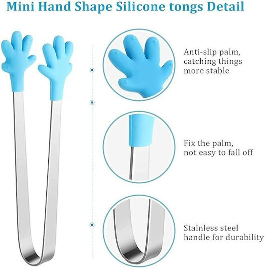 Clește De Servire Din Silicon 14,5cm Model Hand
