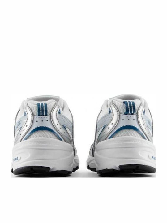 530 Lifestyle Kinder Sneaker Silber mit Lichtern