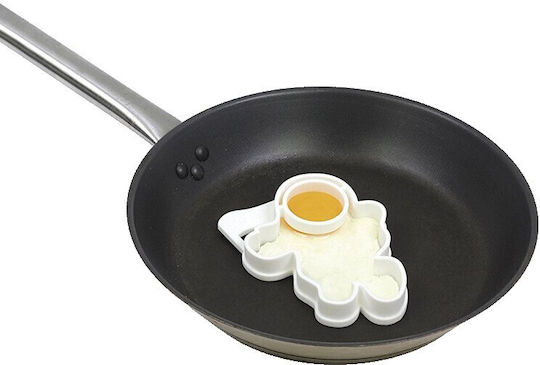 Matriță Alimentară Flippy Omlete Torturi Clătite Silicon Astronaut Design 15 X 11.5 X 2 Cm Albă