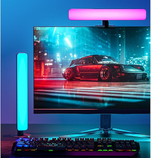 Декоративно Осветително Тяло RGB 2бр 25.5x4x3.5см