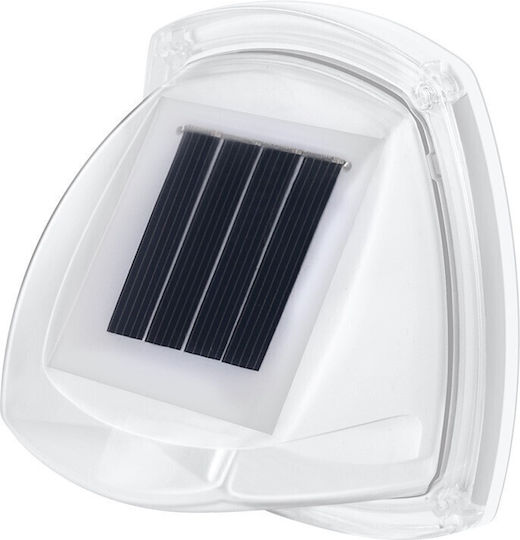 Set 2 Wandmontierte Solarleuchten Warmes Weiß 3000K mit Fotowiderstand 8,5x9cm