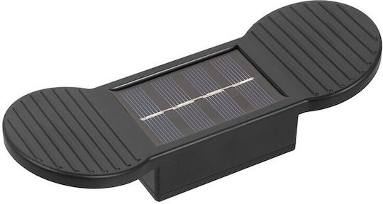 Комплект 4 Стенни Соларни Лампи с Топла Бяла Светлина IP65 16x5.9x3.3см.