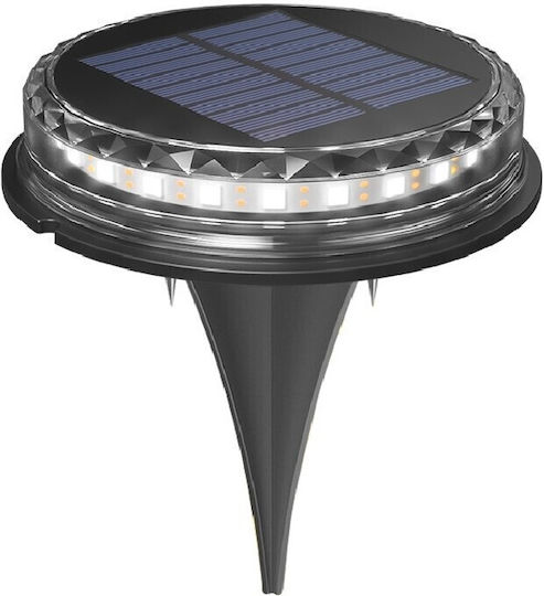 Set 4 Solarleuchten mit Grünem Licht IP44 12x13.5cm