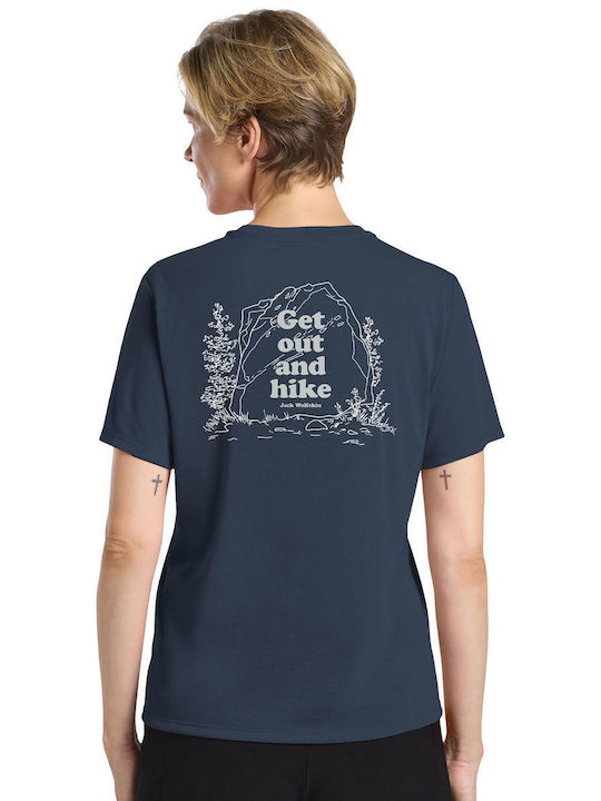 Tricou Damă Uscare Rapidă Albastru Marin