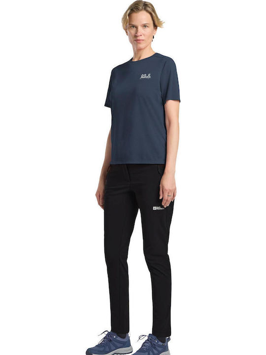 Tricou Damă Uscare Rapidă Albastru Marin