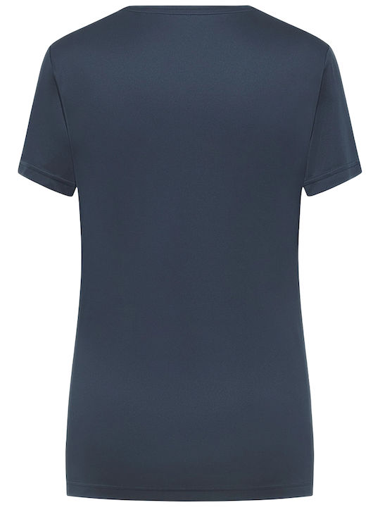 Bluza Damă Tricou Uscare Rapidă Albastru Marin