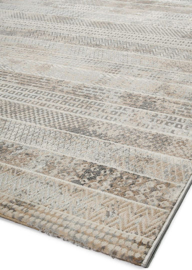 Viokarpet Wohnzimmer Teppich Weiß Vison 80x150