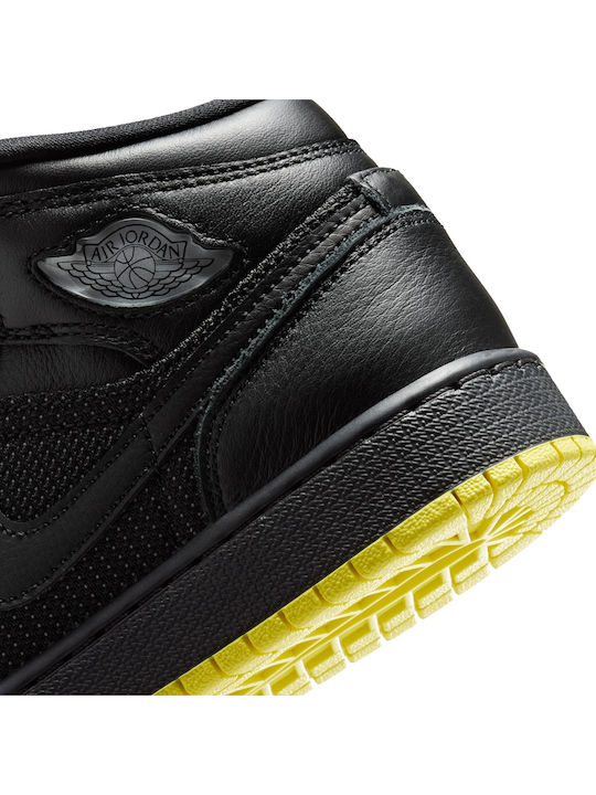 Air  1 Mid Se Adidasi Copii High Negre