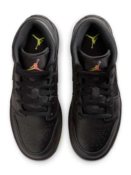 Air  1 Mid Se Adidasi Copii High Negre