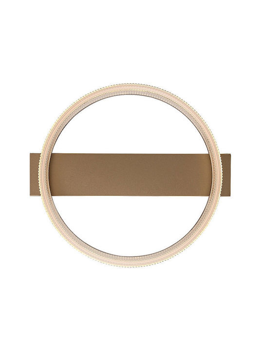 Rabalux Smart Deckenleuchte montieren 37cm Gold mit Integrierte LED und Fernbedienung
