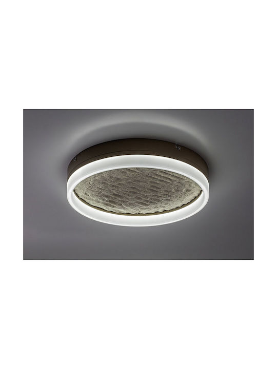 Rabalux Smart Deckenleuchte Montage Grau mit Integrierter LED und Fernbedienung