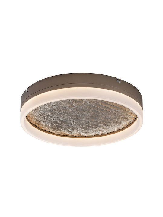 Rabalux Smart Deckenleuchte Montage Grau mit Integrierter LED und Fernbedienung