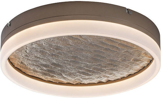 Rabalux Smart Deckenleuchte Montage Grau mit Integrierter LED und Fernbedienung