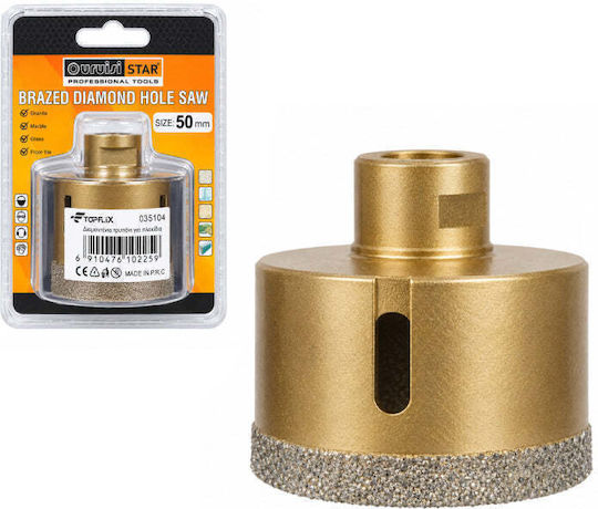 Uruisi Star Diamantkronen-Gewindeschneiden Trockenschnitt mit Durchmesser 50mm für Fliesen