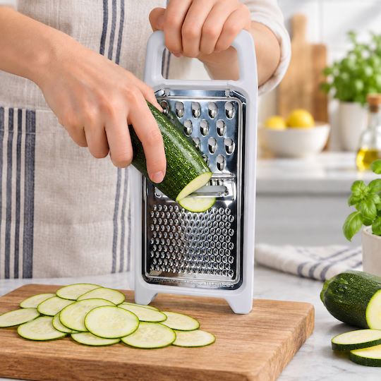 Fackelmann Grater Flat Triple Cutting 28 x 11cm Fackelmann Grater Flat Triple Cutting 28 x 11cm