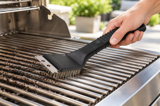 Fackelmann Βούρτσα Ξύστρα Καθαρισμού Bbq 22cm