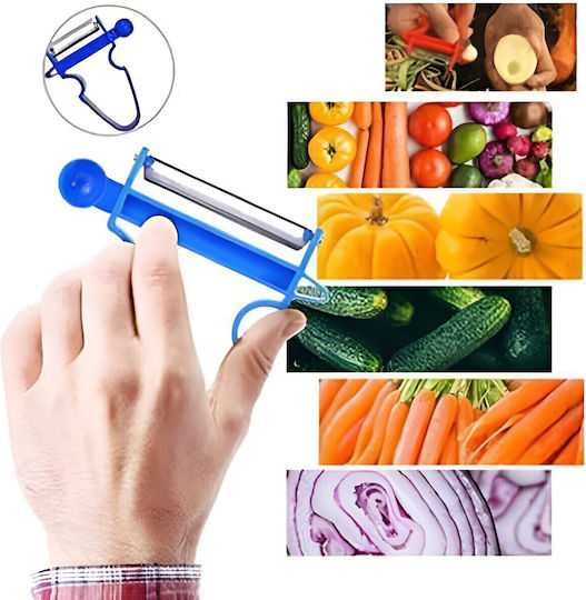 Αποφλοιωτής/Καθαριστής Φρούτων & Λαχανικών από Ανοξείδωτο Ατσάλι 3τμχ