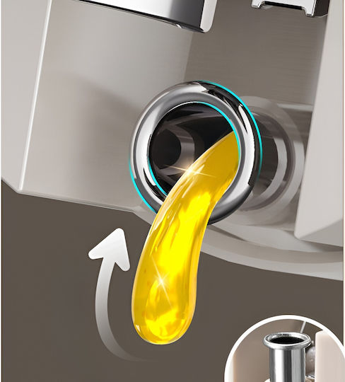 Δοχείο Λαδιού Γυάλινο με Ροή 550ml