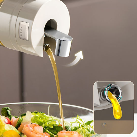 Δοχείο Λαδιού Γυάλινο με Ροή 550ml