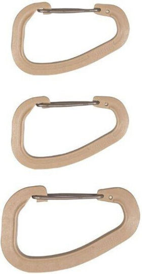 Wildo Zubehör Karabiner Set Coyote