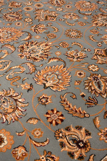 Biokarpet Isfahan 3783b Hellblau Creme 133x190