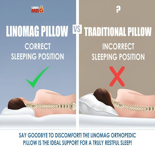 Linomag Memory Foam 60x35x9cm Linomag Memory Foam 60x35x9cm