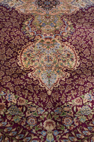Biokarpet Qum 2106b Bordo-240x340