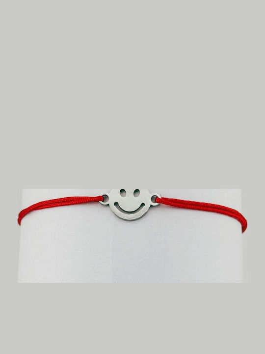Women's Martisor Bracelet Jolie Smile Model Set 12 Pieces Silver Stainless Steel Pendant Adjustable Red Cord Women's Martisor Bracelet Jolie Smile Model Set 12 Pieces Silver Stainless Steel Pendant Adjustable Red Cord