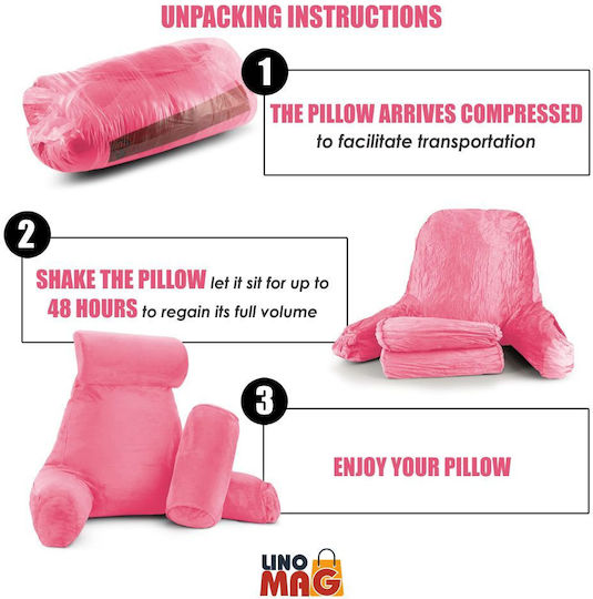 Fotolii Puf Bolster Roz 75x33x91.5cm