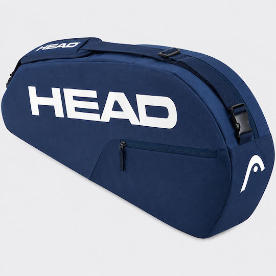 Head Base S Чанта за Рамо / Ръчна Тенис 3 ракети Син