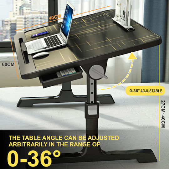 Linomag Laptop-Ständer Für Laptop Bis 17.5 Zoll Verstellbar Faltbar 60cm x 40cm x 27cm ~ 40cm
