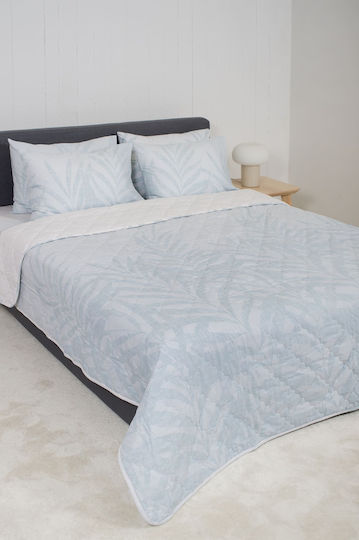 Biokarpet Home Nordic 851 Tampere Duck Egg Paturi & Cuverturi Pat Mono 160x240 Cm