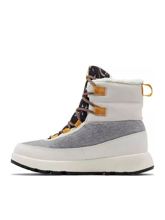 Columbia Slopeside Peak Luxe Bocanci de drumeție pentru femei Albi