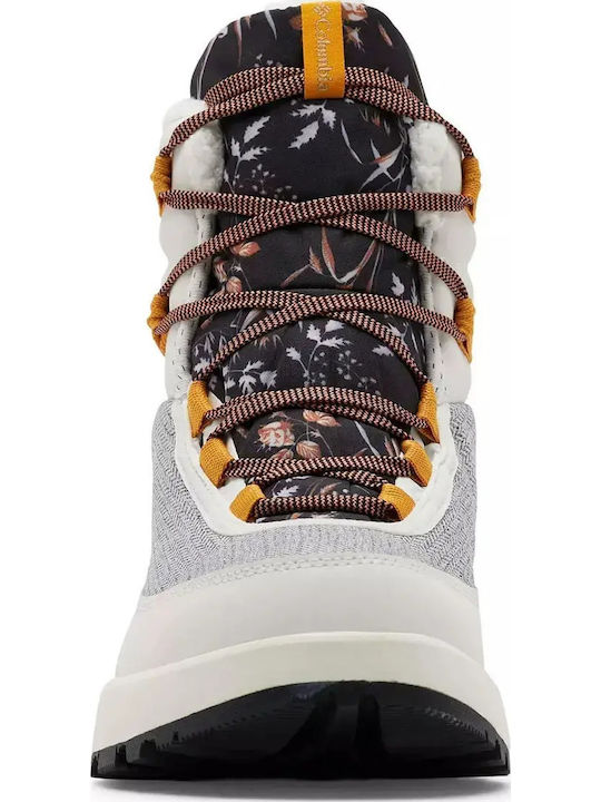 Columbia Slopeside Peak Luxe Bocanci de drumeție pentru femei Albi