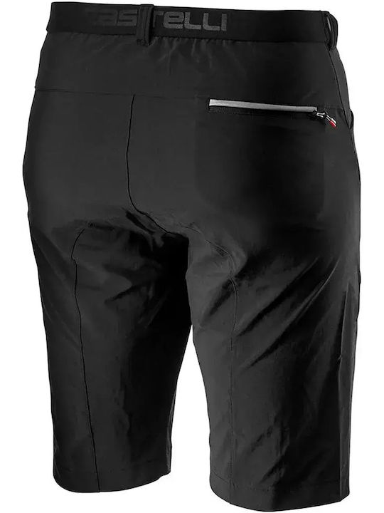 Castelli Мъжки Бермудска Шорти За Колоездене Черни Castelli Мъжки Бермудска Шорти За Колоездене Черни