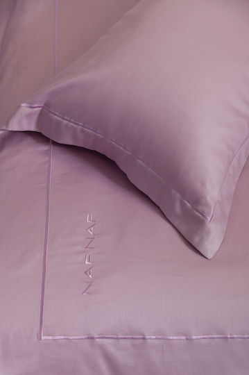 Biokarpet Duvet Cover Naf Naf Unique Lilac Set Super King