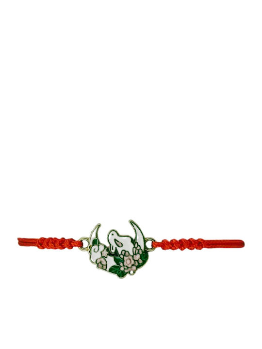 Martisor Bracelet Women Children Jolie Bunny On Crescent Flowers Design Set 12 Pieces Enameled Pendant Adjustable Cord Red Multicolor Martisor Bracelet Women Children Jolie Bunny On Crescent Flowers Design Set 12 Pieces Enameled Pendant Adjustable Cord Red Multicolor