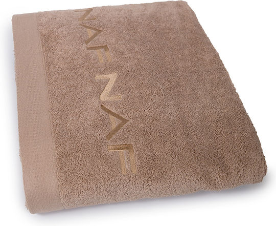 Biokarpet Naf Naf Towel Set 2 Pcs Naf Naf Smoke Grey-σετ Πετσέτες Κουτί