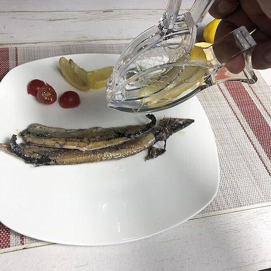 Presă de mână pentru lămâie din plastic 126565